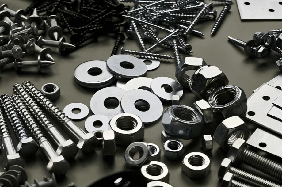 Male engineers using tablet view drawing design of workpiece material on drilling machine at factory