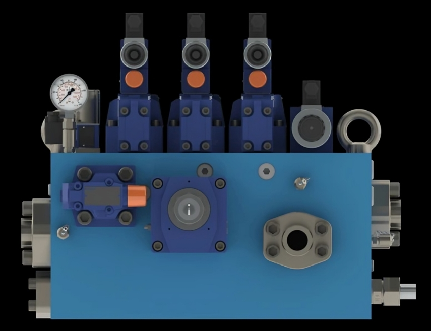 Leaders of manufacturing production plant